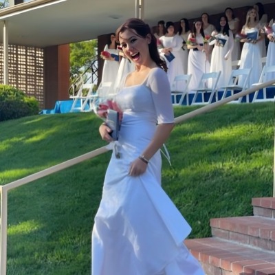 LeeAnn Kreischer's eldest daughter,  Georgia Kreischer. during her graduation.